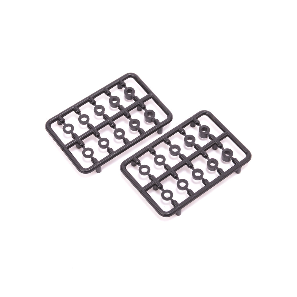 Plastic Washer Set 1,1.5,2,3,4mm (20 pcs)